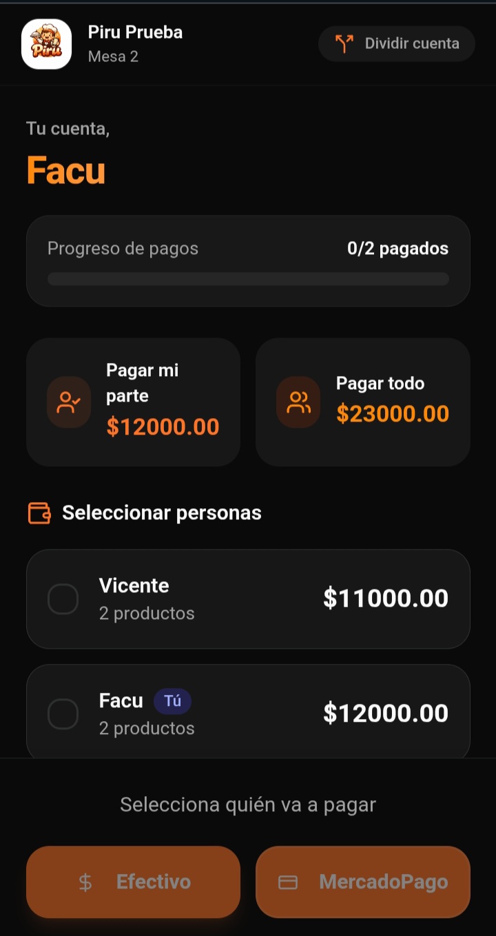 Pago con transferencia Dark