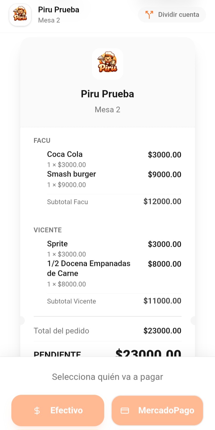 Pedido confirmado Light